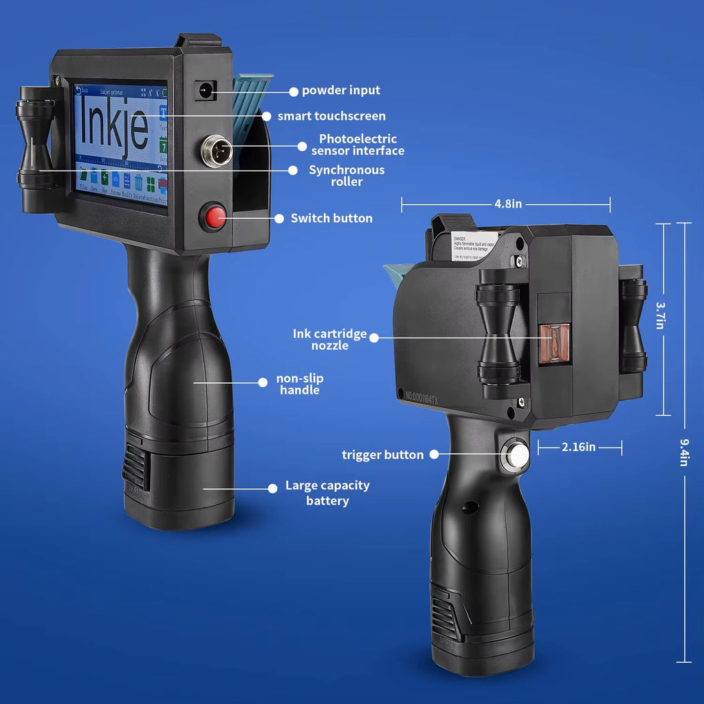 Haike K612 Portable Handheld Inkjet Printer - Your Ultimate Solution for Quick and Versatile Label Printing