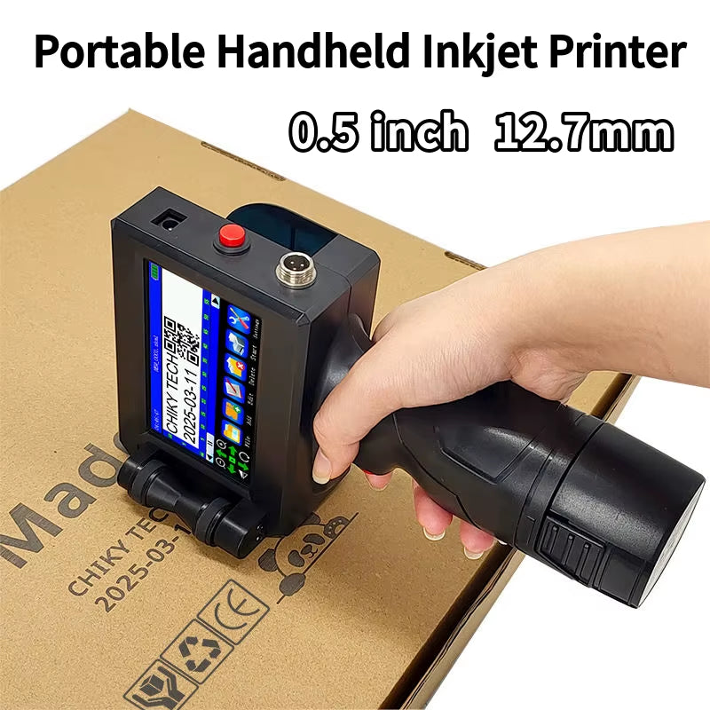 Haike K612 Portable Handheld Inkjet Printer - Your Ultimate Solution for Quick and Versatile Label Printing