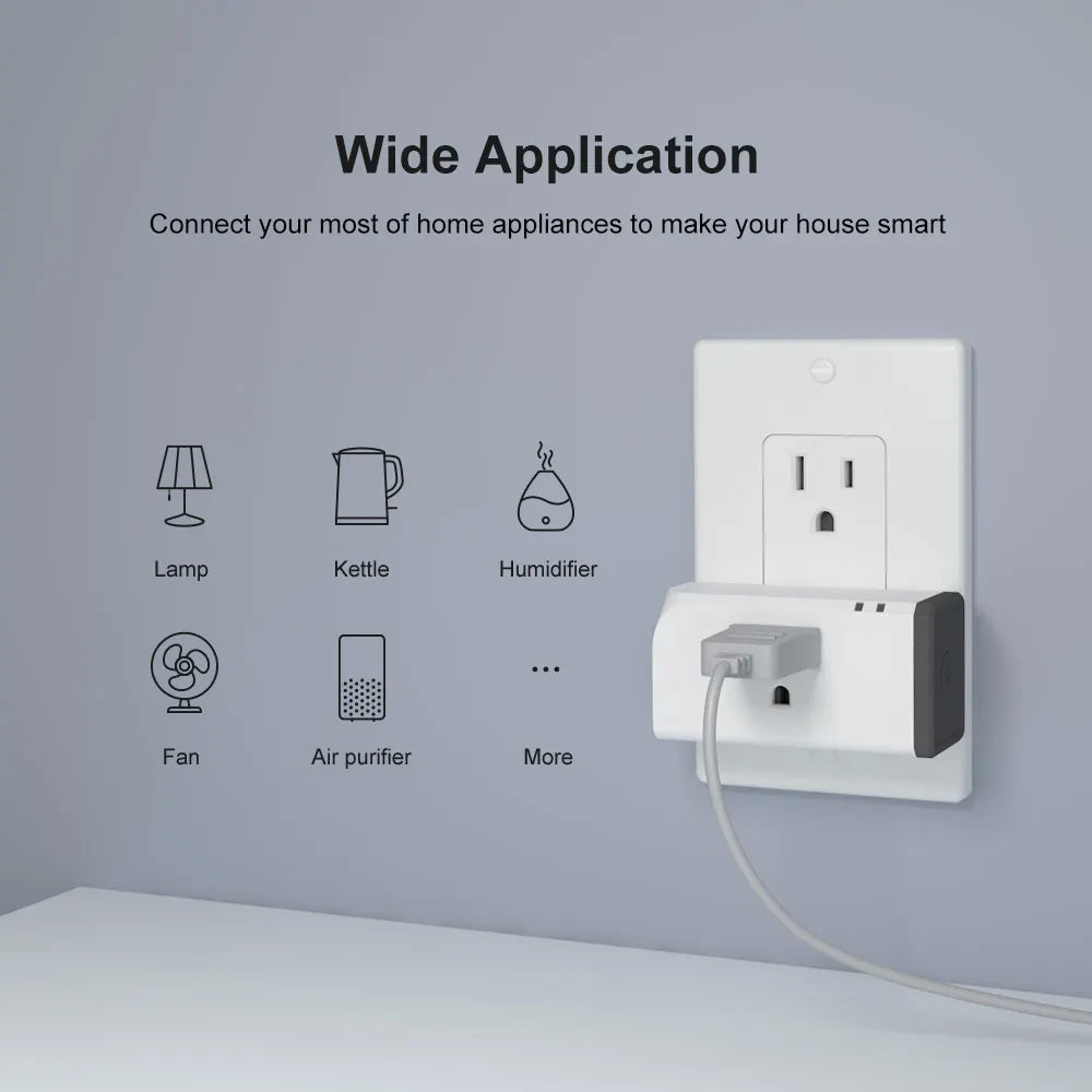Enhance Your Smart Home with 1/2PCS Itead S31 Lite US Smart Zigbee Socket Plug - Voice Control Compatible with Alexa and SmartThings Hub